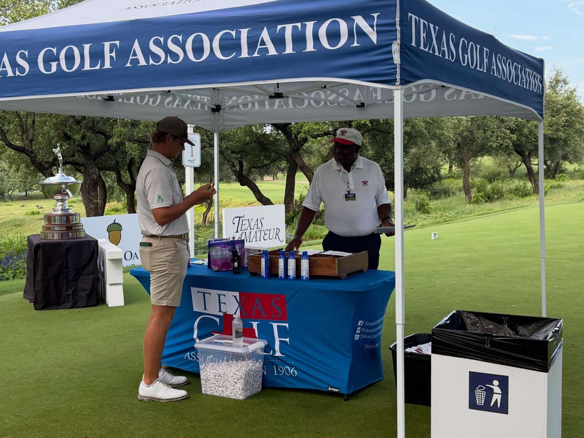 TGA tent at the 117th Texas Amateur