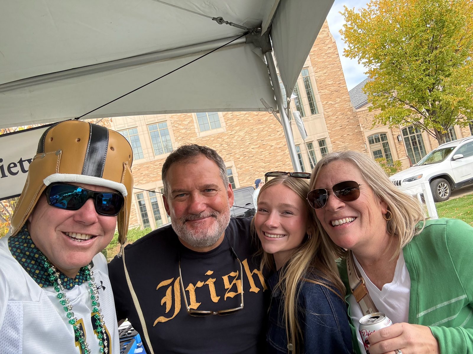 Friends at the NDOS tent