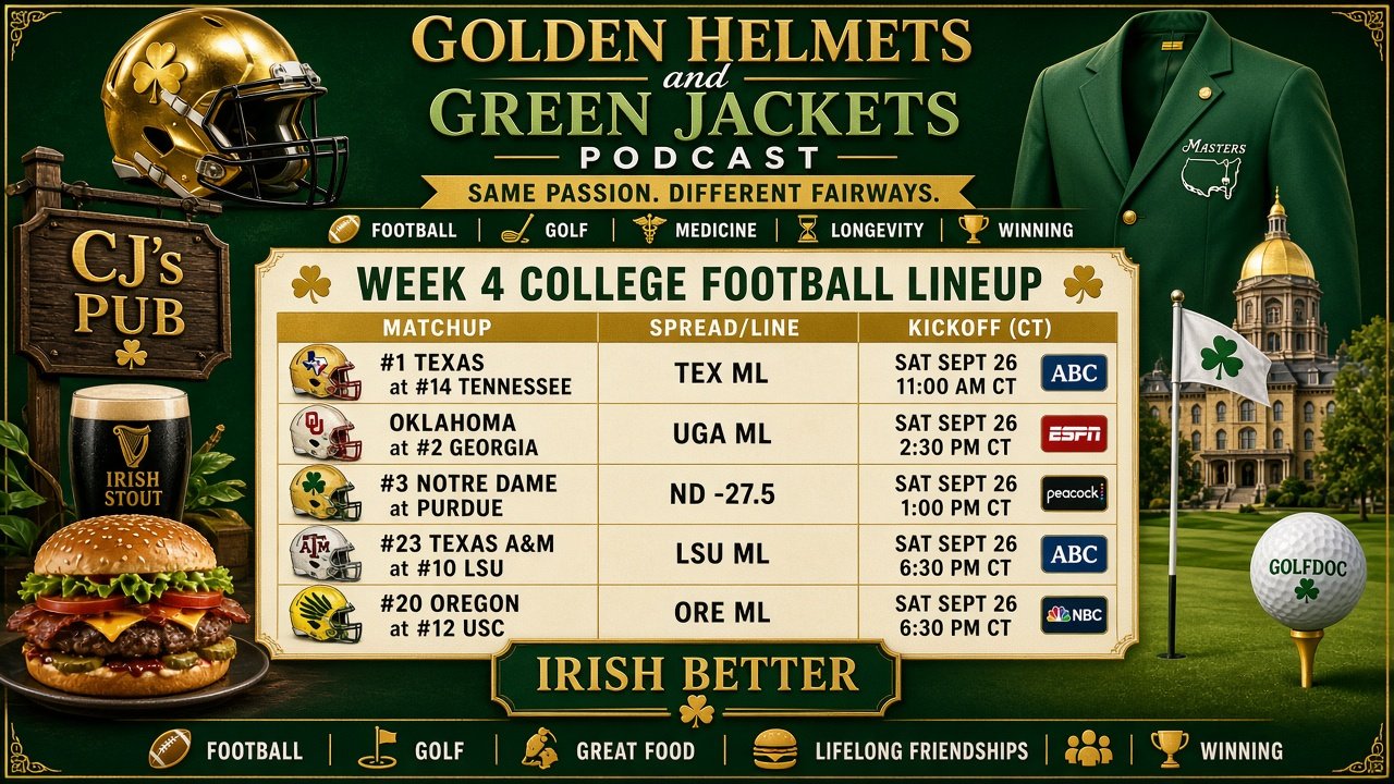 Week 4 lineup