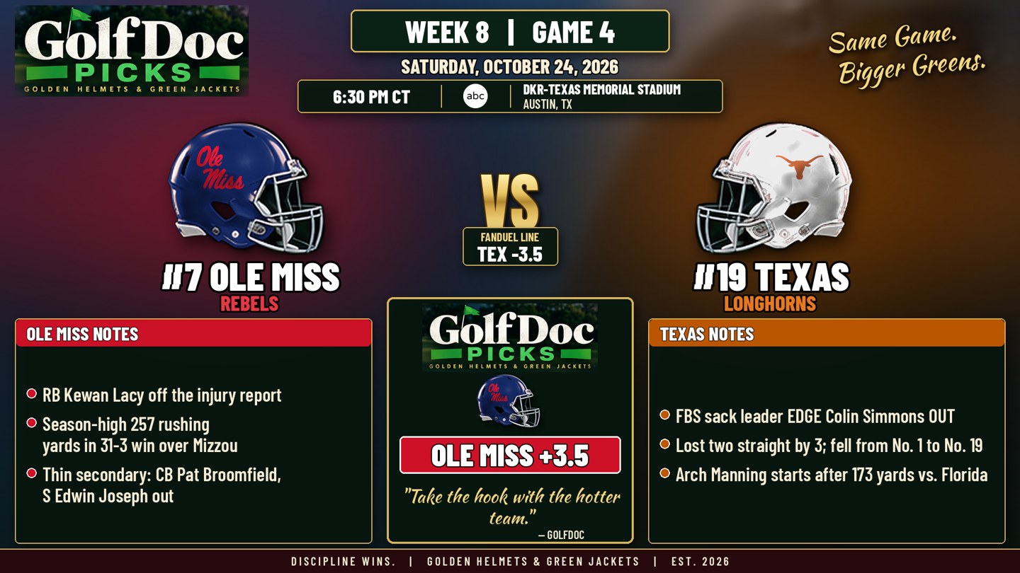 Week 8 picks image 5