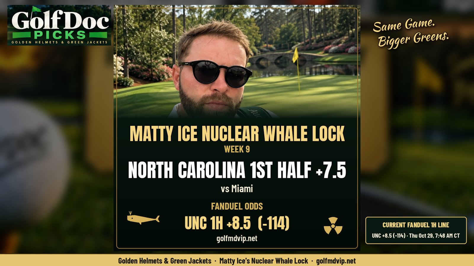 Week 9: Matty Ice's Nuclear Whale Lock