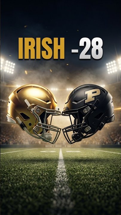 Notre Dame vs. Purdue: Irish by 4 Touchdowns!