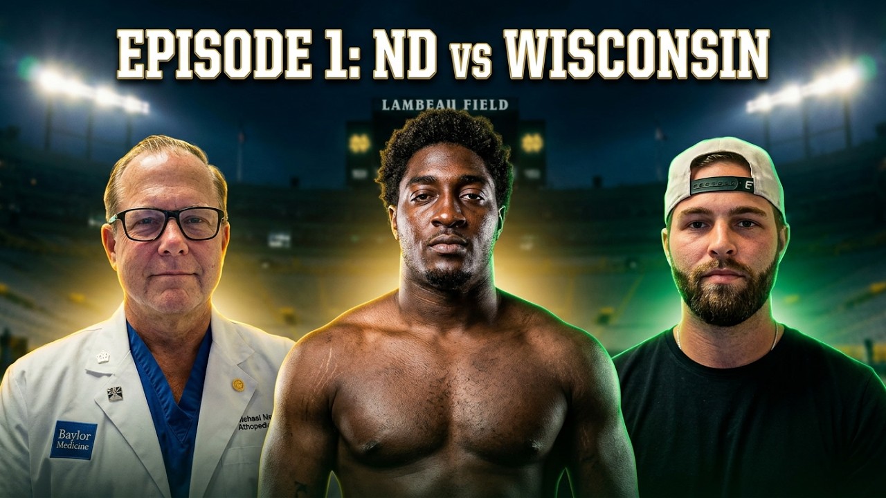 Episode 1: ND v Wisconsin @ Lambeau, Special Guest: Tevon Coney
